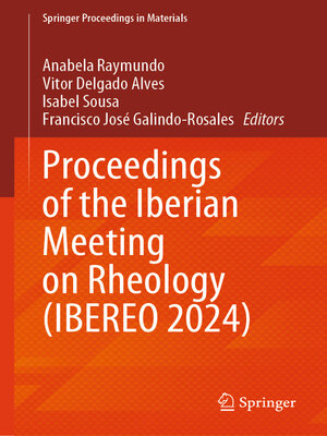 cover image of Proceedings of the Iberian Meeting on Rheology (IBEREO 2024)